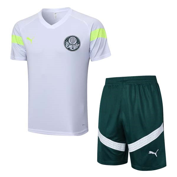 Trikot Entrainement Palmeiras Komplett Set 2023-24 Weiß